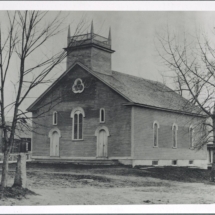 i Originally built by Methodists in 1841, this church on Lebanon St. was later taken over by Episcopalians Originally built by Methodists in 1841, this church on Lebanon St. was later taken over by Episcopalians