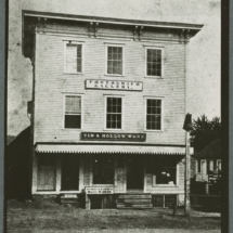 m Meat Market, Tinsmith's shop and Bly's Studio on S. Main Street Meat Market, Tinsmith's shop and Bly's Studio on S. Main Street