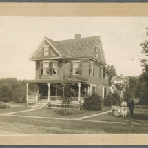 y The Gould home on Sargent Street, early 1900's The Gould home on Sargent Street, early 1900's